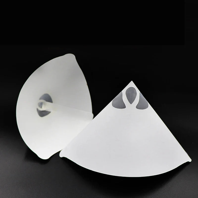 Paint Filter Paper 10x19cm 100 Microns - Car Paint Spray Mesh Paper Filter Funnel Strainer - Disposable Conical Straining Funnel for Precision Filtering