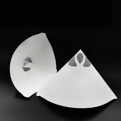 Paint Filter Paper 10x19cm 100 Microns - Car Paint Spray Mesh Paper Filter Funnel Strainer - Disposable Conical Straining Funnel for Precision Filtering