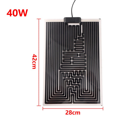 Adjustable 5-45W Reptile & Plant Heat Mat – Pet Heating Pad with Temperature Control
