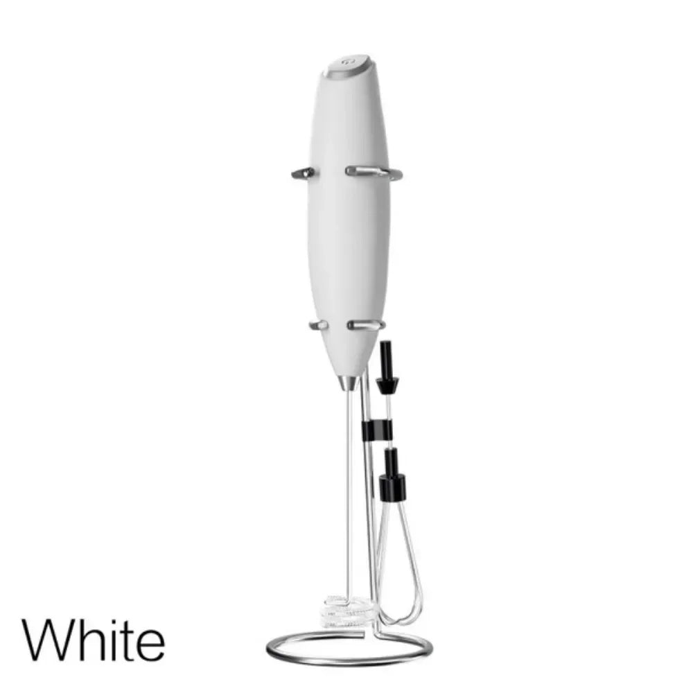 Powerful Electric Milk Frother — Handheld Mini Whisk for Coffee, Latte & Cappuccino, Kitchen & Household Tool