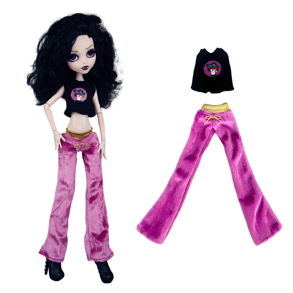 11-Inch Doll Clothes for 1/6 Dolls – Casual Dress & Fashion Outfits for 27 CM Girls' Dolls, DIY Toy Clothing