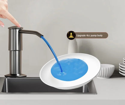 Kitchen Sink Soap Dispenser — Detergent & Hand Soap Presser, Extender Pump for Kitchen Accessories
