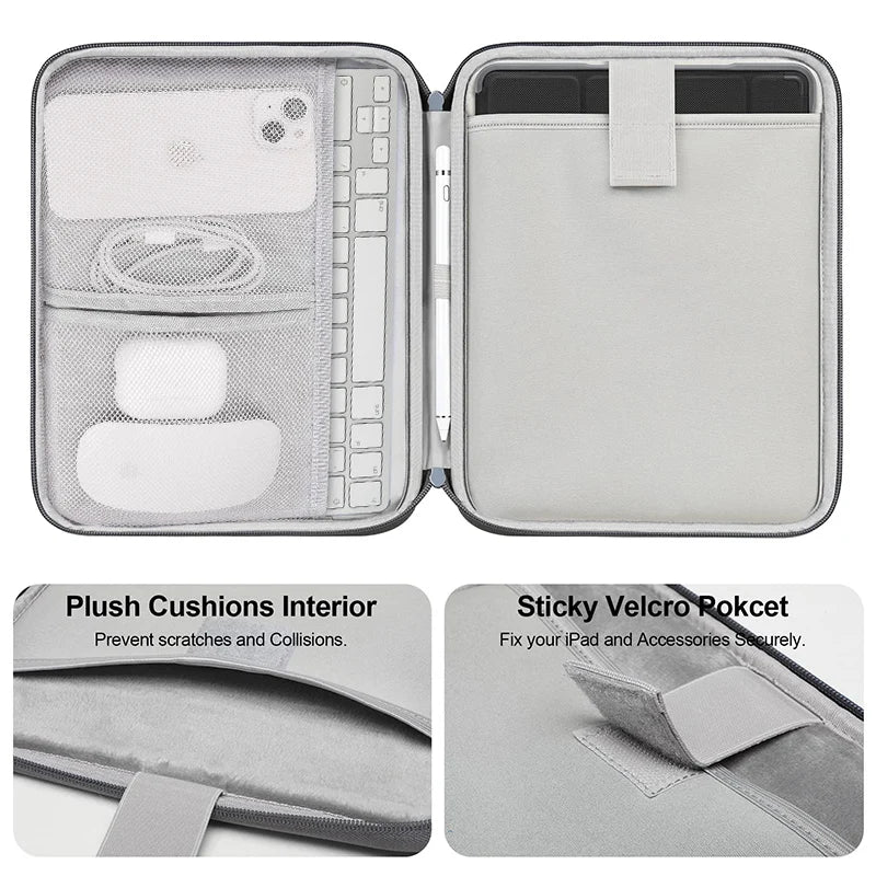 Tablet Sleeve Bag for 2023 – Fits 10-13 Inch iPad Air 10.9, iPad Pro 11 M2, iPad 10th & Inner Case