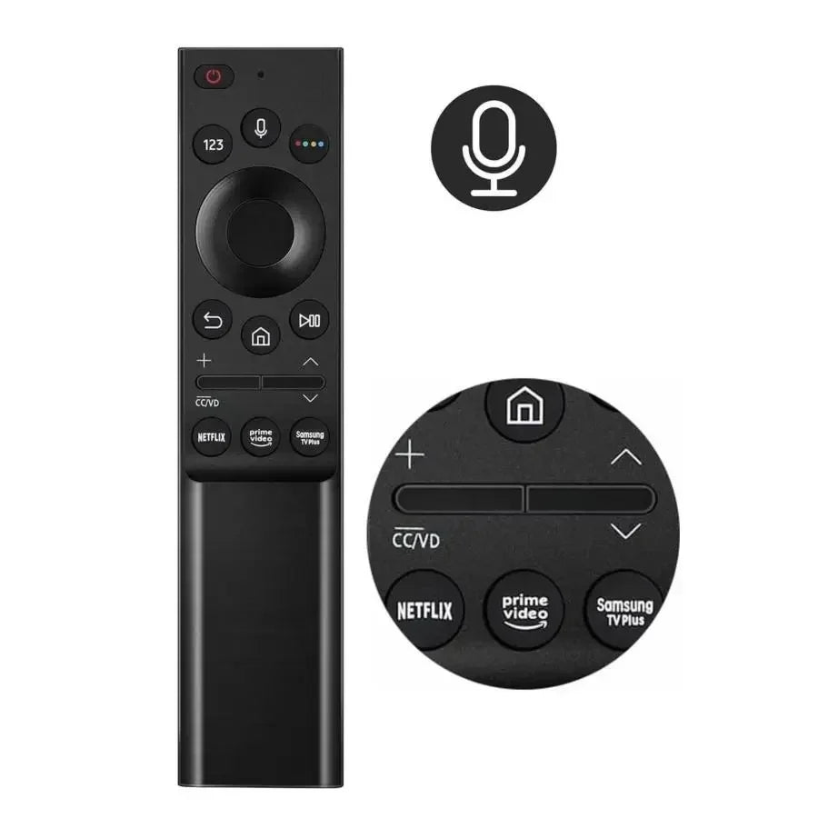 BN59-01363A Voice Remote for Samsung Smart TV NEO QLED/QLED, Compatible with QN43LS03AAFXZA, QN55LS03AAFXZA