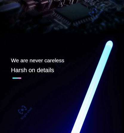 RGB Metal Lightsaber Toy – 15-Color Changing Laser Sword with Sound Effects, Force FX Jedi Blaster Gift for Kids