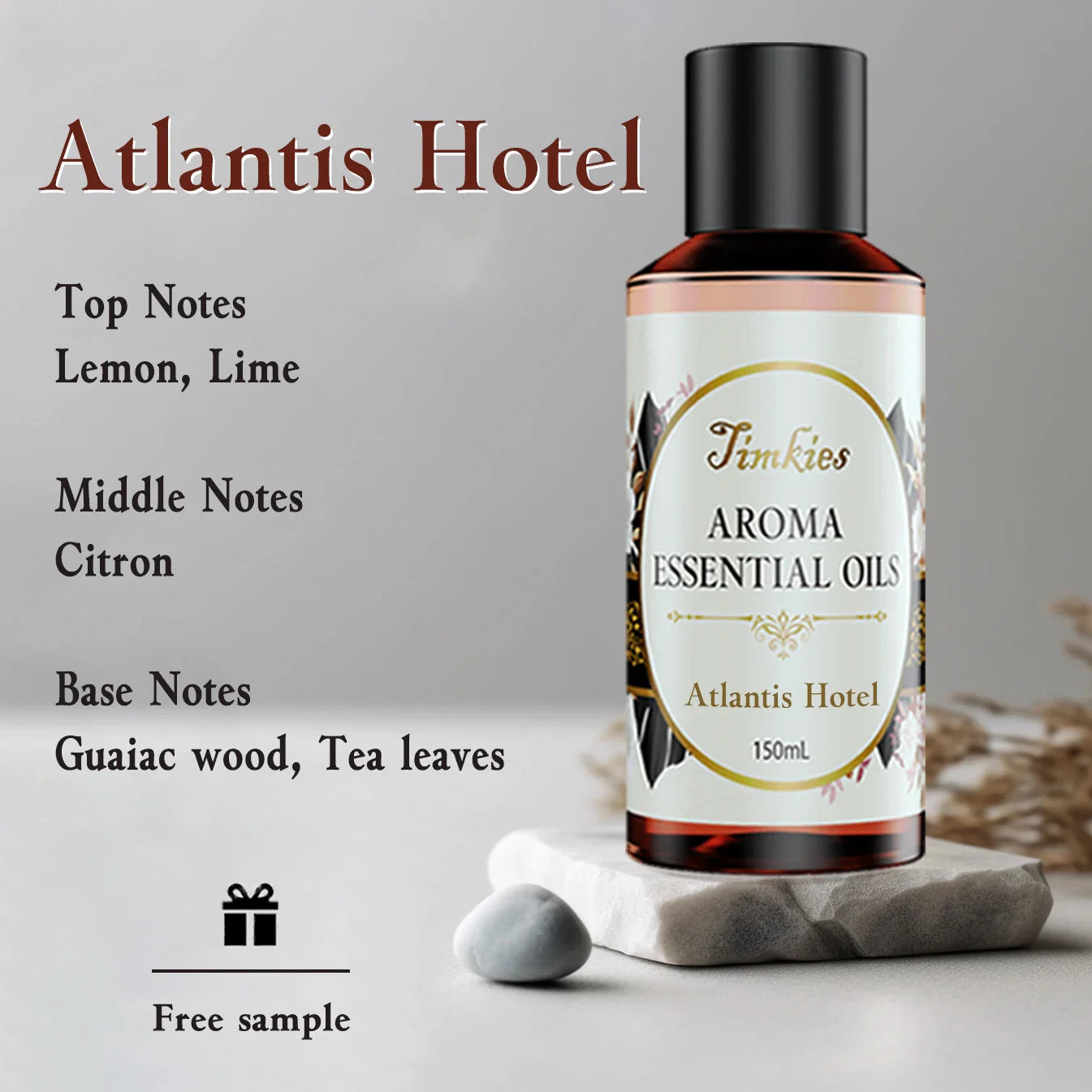150ml Aroma Diffuser Essential Oil - Hotel Scent for Home, Office, SPA, Car & Clubs (Burj Al Arab Fragrance)