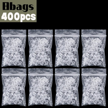 50–1000PCS Invisible Silicone Earring Backs – Soft Plastic Stud Pins for DIY Jewelry & Piercing Retainers