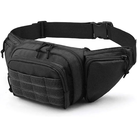 Tactical Waist Pack – Nylon Bodypack for Hiking, Phone Pouch, Outdoor Sports, Army Green, Men’s Hunting, Climbing, Camping Belt and Airsoft Bags