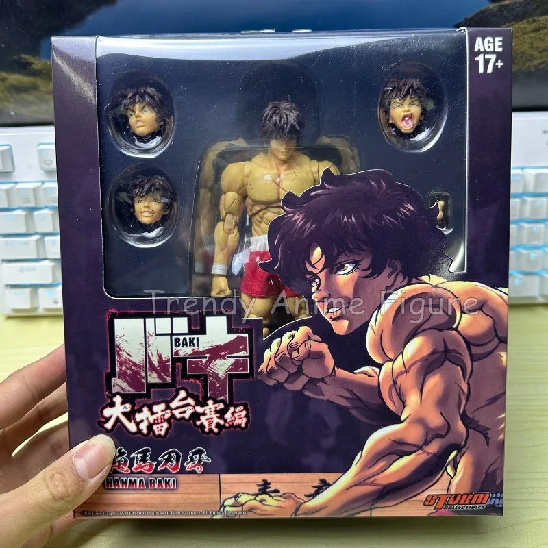 ST Baki Hanma Son of Ogre Action Figure — Yuujiro Hanma PVC Movable Anime Model Toy