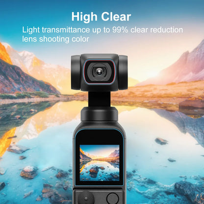 Full Cover Hard Glass LCD Screen Protector for DJI OSMO Pocket 3/2 – Action Camera Lens Film Accessory