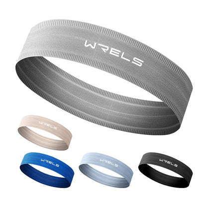 Quick-Dry Sports Headband Anti-Slip Sweatband for Men & Women – Lightweight Yoga, Running, Fitness & Workout Hair Band