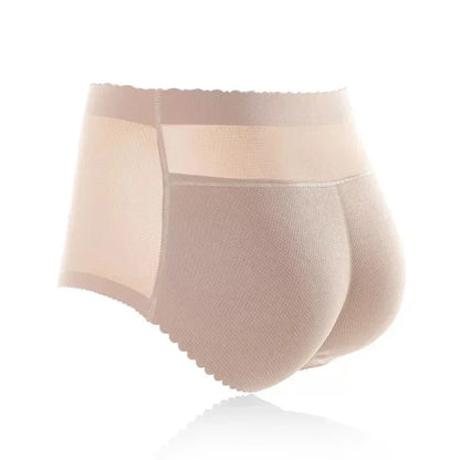 Women's Control Padded Panties - Sexy Body Shaper, Tummy & Butt Lifter, Push-Up Hip Enhancer Shapewear Briefs