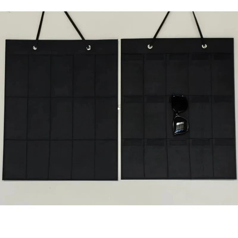 Sunglasses Felt Storage Hanging Bag – Wall & Door Mounted Sunglasses Organizer & Display Rack