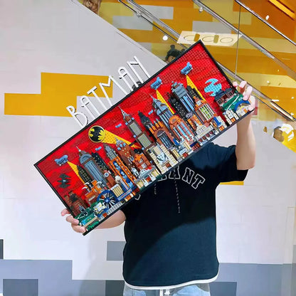 2025 New 76271 Batman: The Animated Series — Gotham City Building Blocks Toy with Advanced Ornamental Wall, Christmas Gift