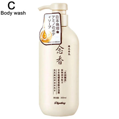 Fragrant Japanese Amino Acid Shampoo & Conditioner - Hair Care, Body Wash, and Skin Care Lotion