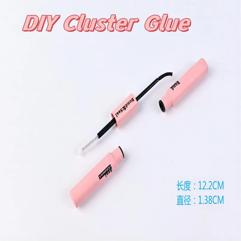 48H Eyelash Glue and Seal for Clusters – Strong Hold, Long-Lasting Lash Adhesive for Extensions