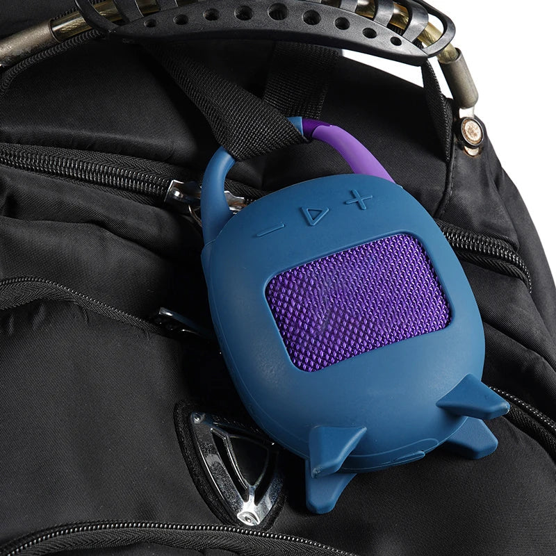 Silicone Protective Case for JBL Clip 5 – Shockproof, Dustproof Carrying Cover with Stand-Up Design for Portable Bluetooth Speaker