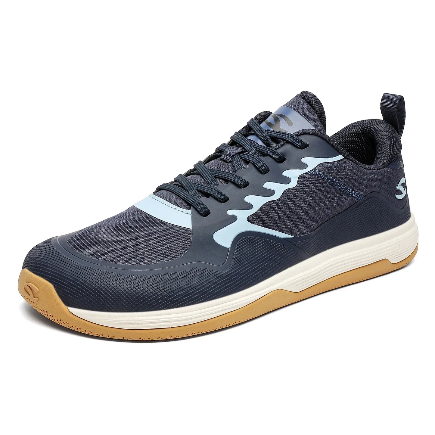 HOBIBEAR Unisex Walking Sneakers – Lace-Up Hiking & Running Shoes for Men & Women, Outdoor Artificial Leather Sneakers