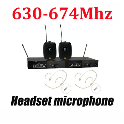 SLXD Wireless Microphone System – 500/600/800MHz 4-Pin Headset with KSM8/Beta58, Professional Audio for Stage & Karaoke