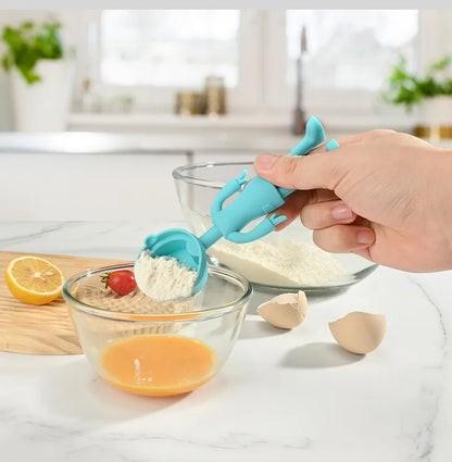 5-Piece Cartoon Silicone Baking Tools Set – Food-Grade Non-Stick Heat-Resistant Spatulas for Kitchen