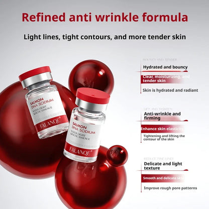 Salmon DNA Anti-Wrinkle Serum Ampoule for Fine Lines, Collagen Boosting & Skin Firming Care
