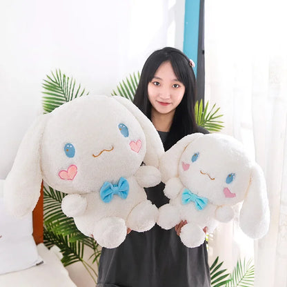 Sanrio Kawaii Cinnamon Roll Plush – Super Soft Large PP Cotton Pillow for Kids, Baby Sleep & Birthday Gift