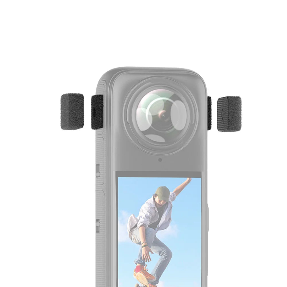VRIG Mic Wind Muff – Microphone Windscreen Replacement for Insta360 X4/X3 Accessories