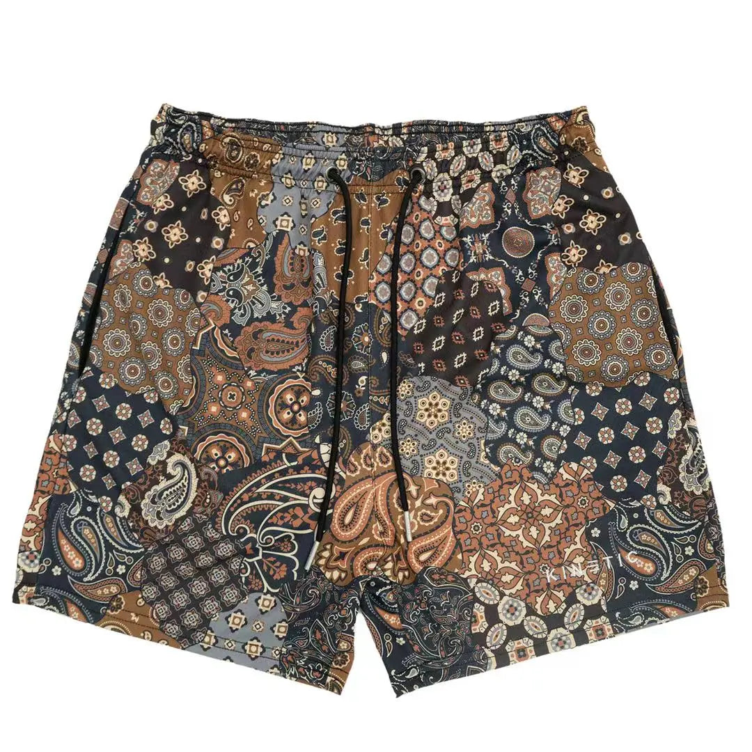 Kinetic Mesh Gym Shorts - Unisex Casual Fitness & Workout Shorts for Summer Sports