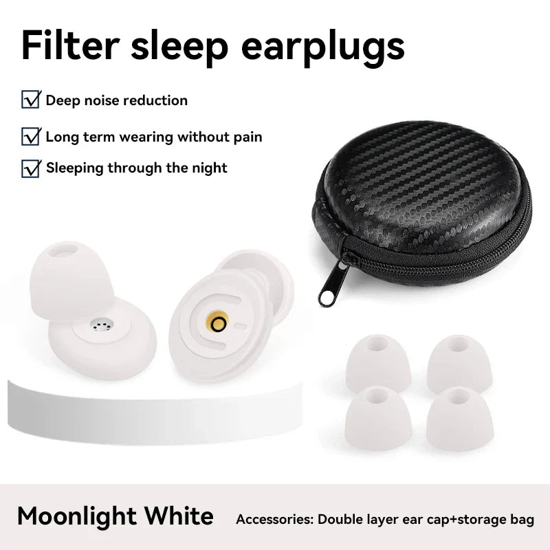 Soft Reusable Noise Reduction Earplugs – Hearing Protection for Concerts, Travel, Work & Sleep