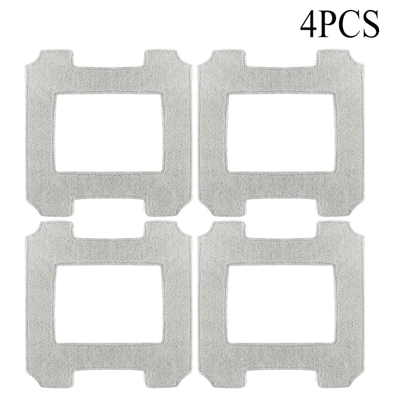 Washable Microfiber Mop Pads for Ecovacs Winbot W1/W1 Pro/W2/W2 Omni – Window Cleaning Robot Replacement Accessories