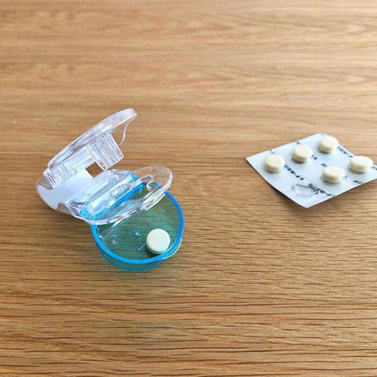 Portable Pill Taker & Remover with Medicine Box – Tablets & Pills Assistance Tool, New Design Pill Dispenser for Household Use