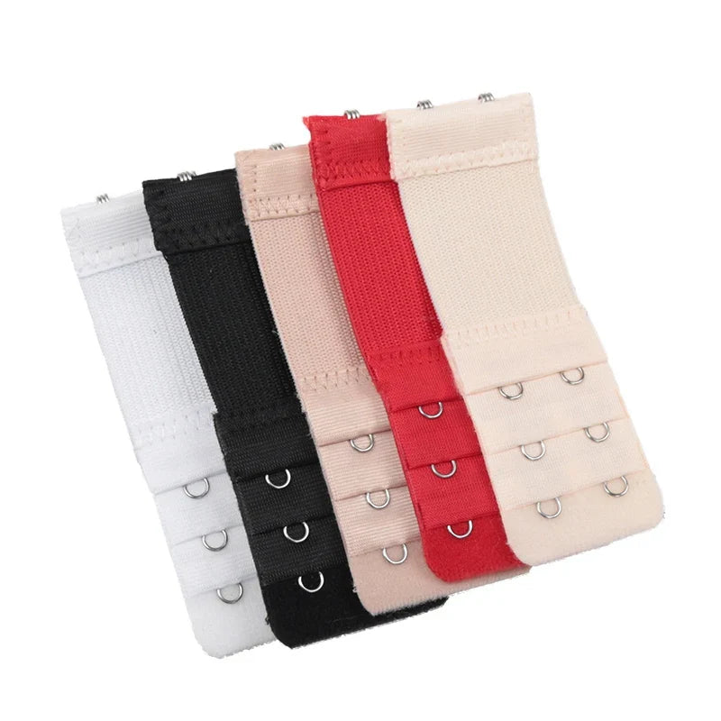 5PCS Women’s Bra Extender Set – Elastic Adjustable Strap, Hook Clip Expander for Bra & Intimates Accessories