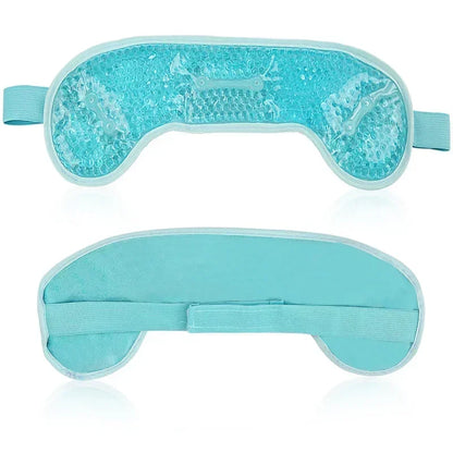 Hot & Cold Gel Bead Migraine Wrap — Soft Plush Ice Pack for Headaches, Stress Relief & SPA