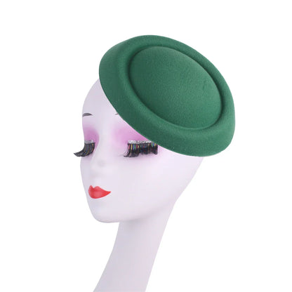 17CM Fascinator Bases for DIY Hair Accessories - Ladies' Wedding Hat, Millinery Cap for Bridal Chapeau