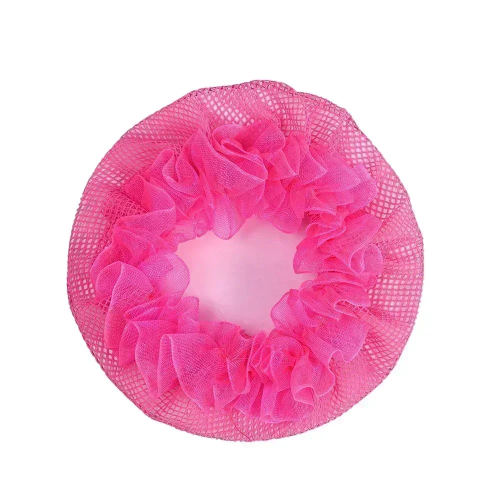 Women’s Ballet Hair Net – Adjustable Elastic Drawstring for High-Quality Weave & Hair Styling