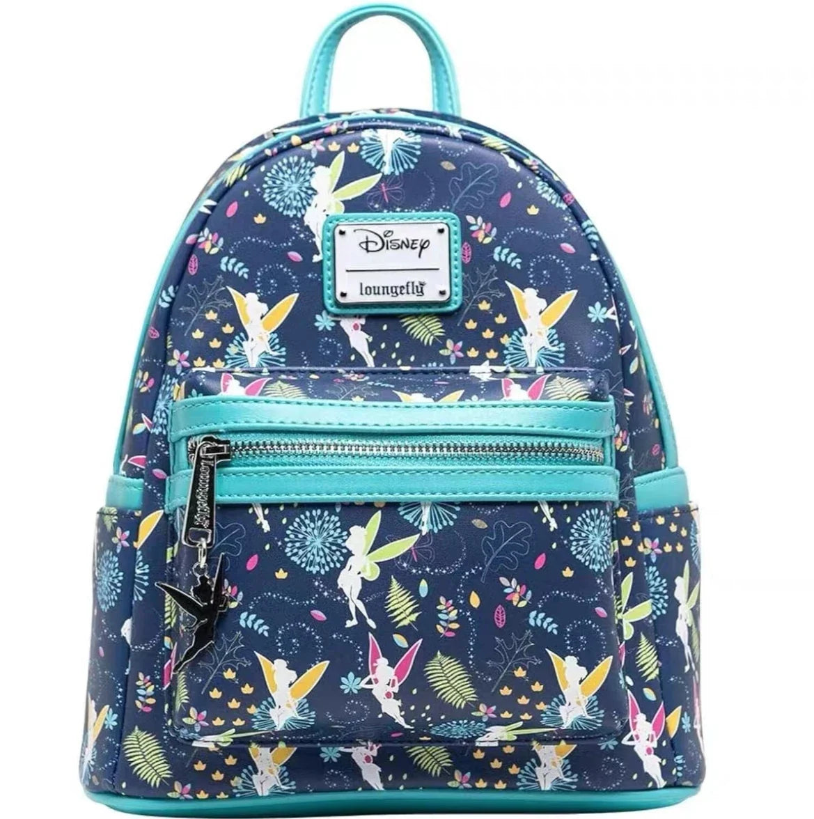 Pink Faux Leather Mini Backpack - Lightweight Women's Casual Travel & Outdoor Small Daypack
