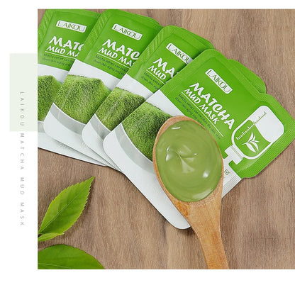50pcs LAIKOU Sakura Mud Facial Masks – Moisturizing, Anti-Aging, Anti-Acne Deep Cleansing Skincare Face Mask