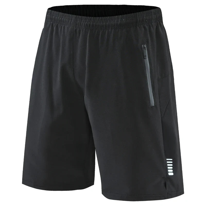 Men's Quick-Dry Running Shorts – Knee-Length Casual Fitness & Gym Training Shorts 2022