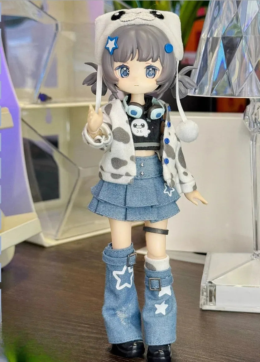 Authentic Freedom Advocates 1/12 BJD Blind Box Doll – Kawaii Anime Action Figure, Mystery Box Collectible Toy