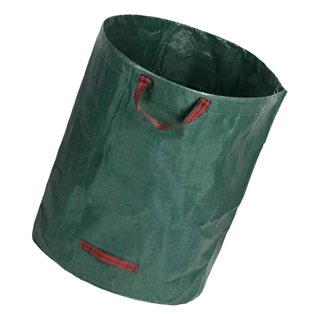 60L-500L Reusable Garden Bag – Large Capacity Foldable Leaf Sack, Garden Trash Waste Container & Storage