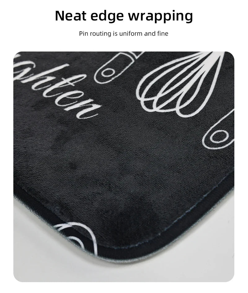 Multi-Purpose Sponge Water Absorption Mat — Anti-Skid, Moisture-Absorbing, Machine-Washable Carpet for Kitchen & Bathroom