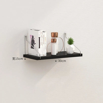 Multi-Layer No-Drill Wall-Mounted Floating Shelves – Storage Rack Organizer for Living Room, Bedroom, Router & Set-Top Box