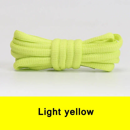 Oval & Semicircle Sneakers Shoe Laces – Classic Woven Round Shoelaces for Adult Unisex Casual & Sports Shoes