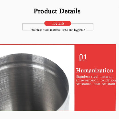 Stainless Steel Kidney-Shaped Sterilized Tray – Medical, Dental & Surgical Tweezers Container Jar