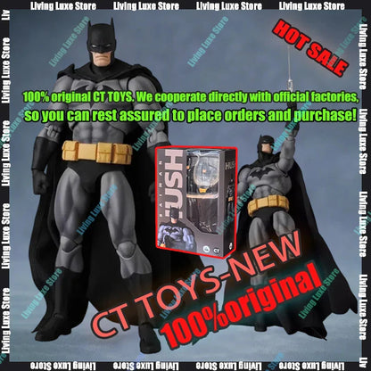 CT Toys Batman Action Figure – Mafex 126 DC Justice League Hush Collectible Toy
