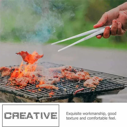 Multifunction BBQ Tongs – Stainless Steel Food Clip, Churrasco Tweezers, Buffet & Kitchen Gadgets Tool