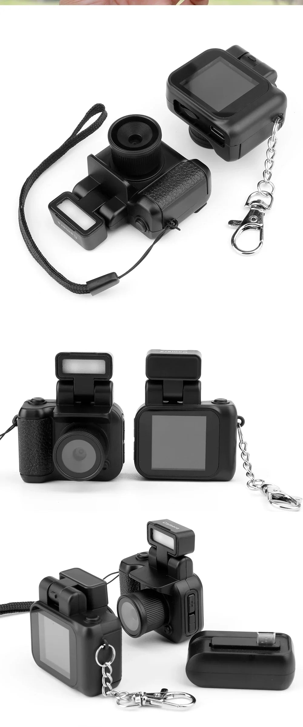 2025 New Mini DV Camera Y4000 HD 1080P – Portable Pocket Audio Video Recorder with Screen for Kids & Students