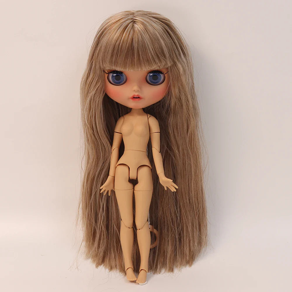 ICY DBS Blythe 1/6 BJD Doll – 30cm Tan Skin Matte Face Jointed Body, Anime Girl Toy Gift