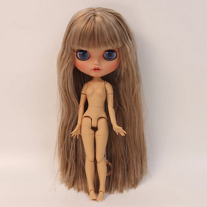 ICY DBS Blythe 1/6 BJD Doll – 30cm Tan Skin Matte Face Jointed Body, Anime Girl Toy Gift