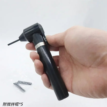 Electric Mixer Agitator: Model Paint Mixing Tool with Stirring Rod - Hobby Painting DIY Tool